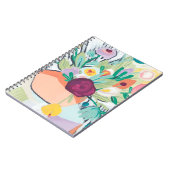 Fauvist Floral II Notitieboek (Linkerzijde)