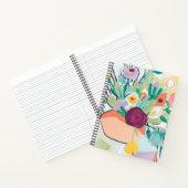 Fauvist Floral II Notitieboek (Binnen)