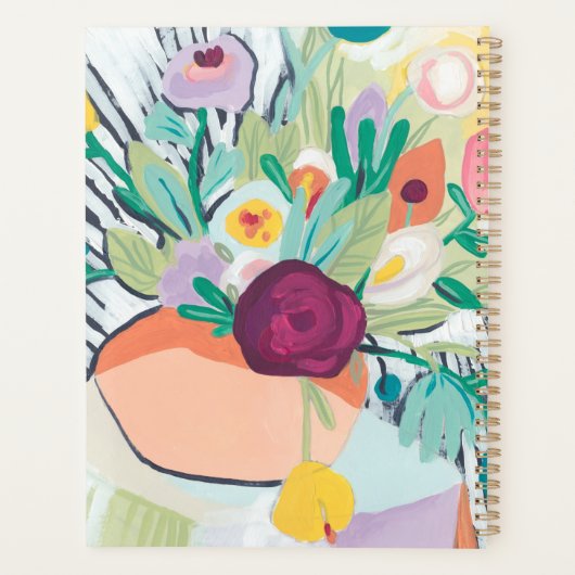 Fauvist Floral II Planner (Achterkant)