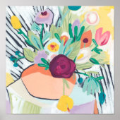 Fauvist Floral II Poster (Voorkant)