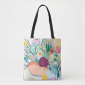 Fauvist Floral II Tote Bag (Voorkant)