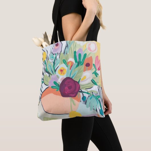 Fauvist Floral II Tote Bag (Dichtbij)