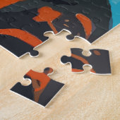 Fauvist Woman Poirtrait, JigSaw Legpuzzel (Zijkant)