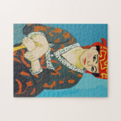 Fauvist Woman Poirtrait, JigSaw Legpuzzel (Horizontaal)