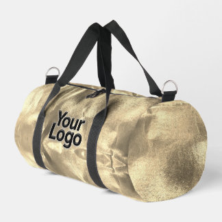 Faux 24K Gold Leaf Glam Luxury Business Logo Plunjezak