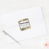 Faux 24k Gold Leaf Professional Logo Label (Envelop)