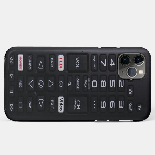 Faux afstandsbediening Case-Mate iPhone case (Achterkant (horizontaal))