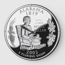 Faux Alabama State Quarter Spirit of Courage Grote Klok