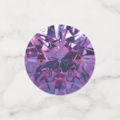 Faux Alexandriet Diamond Gemstone Confetti (Kleine voorkant)