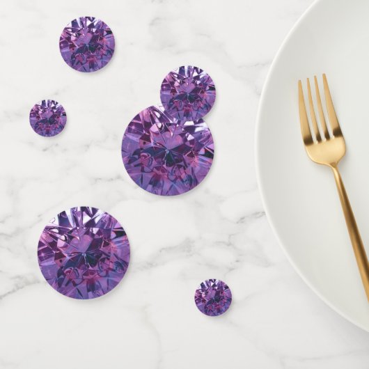 Faux Alexandriet Diamond Gemstone Confetti (Groep)