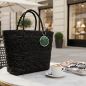 Faux Alligator Leather Print Sleutelhanger