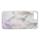 *~* Faux Amethyst Crystal Healing Energy Chakra Case-Mate iPhone Case (Achterkant (Horizontaal))