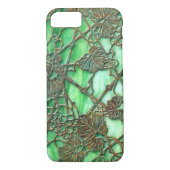 Faux Antiek Glas in lood Grapevine Case-Mate iPhone Case (Achterkant)