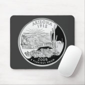 Faux Arizona State Quarter Grand Canyon State Muismat (Met muis)
