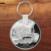 Faux Arizona State Quarter Grand Canyon State Sleutelhanger (Voorkant)