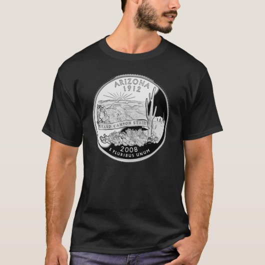 Faux Arizona State Quarter Grand Canyon State T-shirt (Voorkant)