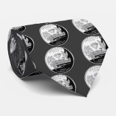 Faux Arkansas State Quarter Crater of Diamonds Stropdas (Opgerold)