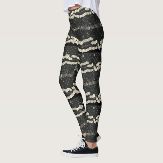 Faux Assuit en Coin Belly Dance Leggings (Links)