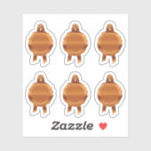 Faux Award / Certificaat Seal Ribbons (PlainBronze Sticker (Vel)