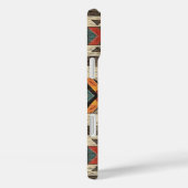 Faux Aztec wood grain Case-Mate iPhone Case (Achterkant / Rechts)