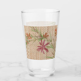 Faux bamboe mat origineel kunstglas glas