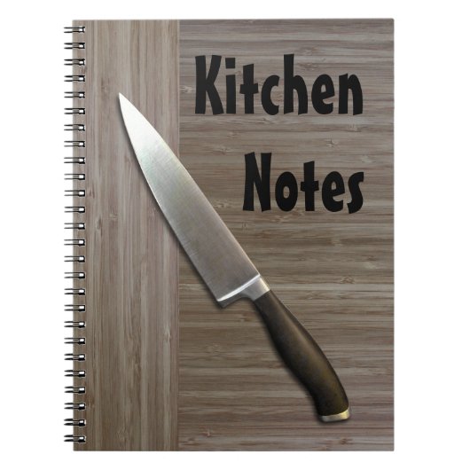"faux bamboo" KITCHEN NOTEBOOK Notitieboek (Voorkant)