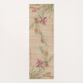 Faux Bamboo Originele Kunst Yoga Mat (Achterkant)