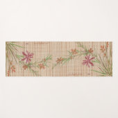 Faux Bamboo Originele Kunst Yoga Mat (Voorkant (horizontaal))