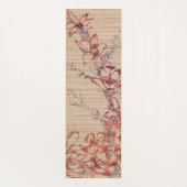 Faux Bamboo Originele Kunst Yoga Mat (Achterkant)