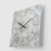 Faux betonnen wandklok (Hoek)