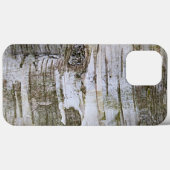 Faux Birch Tree Bark Texture Kijk Pattern Case-Mate iPhone Case (Achterkant (horizontaal))