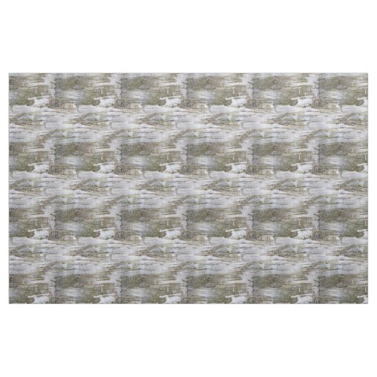 Faux Birch Tree Bark Texture Kijk Pattern Stof (Fat Quarter)