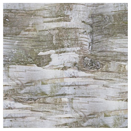 Faux Birch Tree Bark Texture Kijk Pattern Stof (Close Up)
