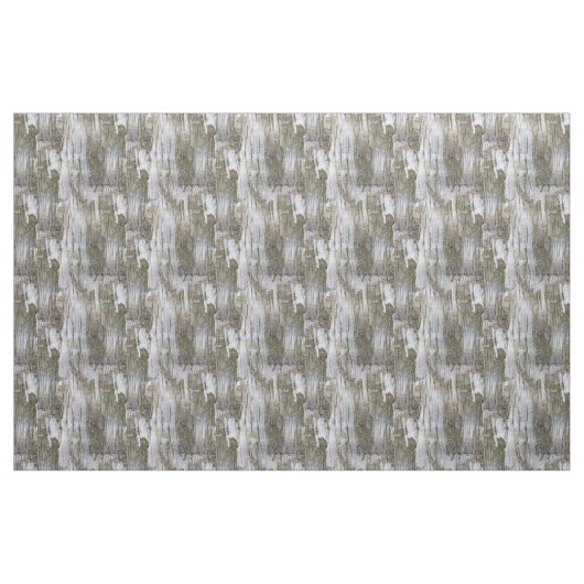 Faux Birch Tree Bark Texture Kijk Pattern Stof (Yard (91,4 cm))