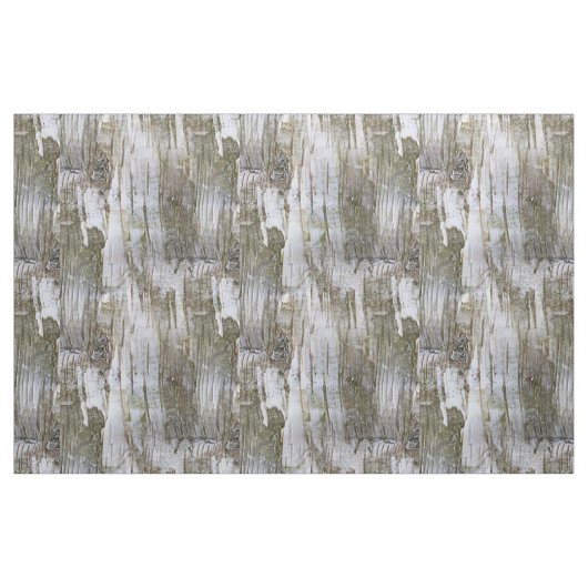 Faux Birch Tree Bark Texture Kijk Pattern Stof (Fat Quarter)