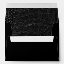 Faux Black Alligator Krokodil Lederen Huid