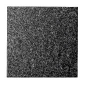 Faux Black/Grey Granite Field Background Tile Tegeltje (Voorkant)