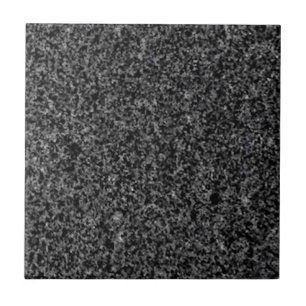 Faux Black/Grey Granite Field Background Tile Tegeltje