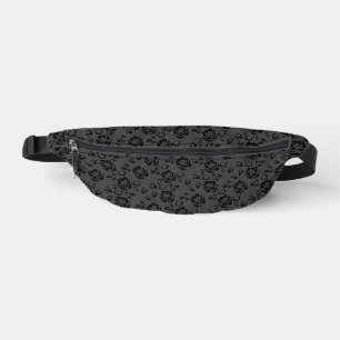 Faux Black Lace Fishnet Fanny Pack - Kies Kleur Heuptasje