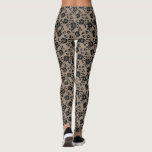Faux Black Lace Fishnet-Leggings Leggings<br><div class="desc">Aangepaste kleuren - Leggings met Faux Black Lace Fishnet Romantische Rozen Modern Flowers and Leaves Gift - of Kies / voeg uw favoriete achtergrondkleur toe. U kunt ook jouw tekst / naam toevoegen. Formaat wijzigen en verplaatsen of verwijderen / element toevoegen - afbeelding / tekst met aanpassingsgereedschap. Ontwerp van MIGNED....</div>