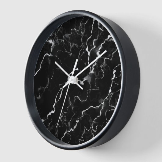 Faux Black Marble Texture Kijk uit (Hoek)