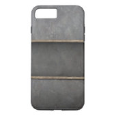 Faux Black Metal Design Case-Mate iPhone Case (Achterkant)