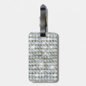 Faux Bling Bagagelabel (Achterkant verticaal)