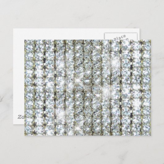 Faux Bling Briefkaart (Voorkant / Achterkant)