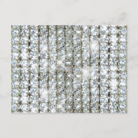 Faux Bling Briefkaart (Voorkant)