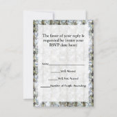 Faux Bling RSVP Kaartje (Achterkant)
