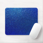Faux Blue Glitter Background Sparkle Texture Muismat (Met muis)