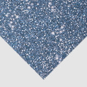 Faux Blue Glitter Texture look-like Graphic Tissuepapier (Detail)