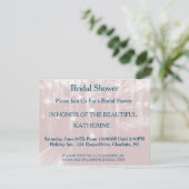 Faux Blue Glittering Fab Confetti Sparkles Stippen Kaart (Staand voorkant)