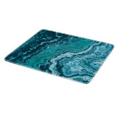 Faux Blue Green Marmer Snijplank (Hoek)